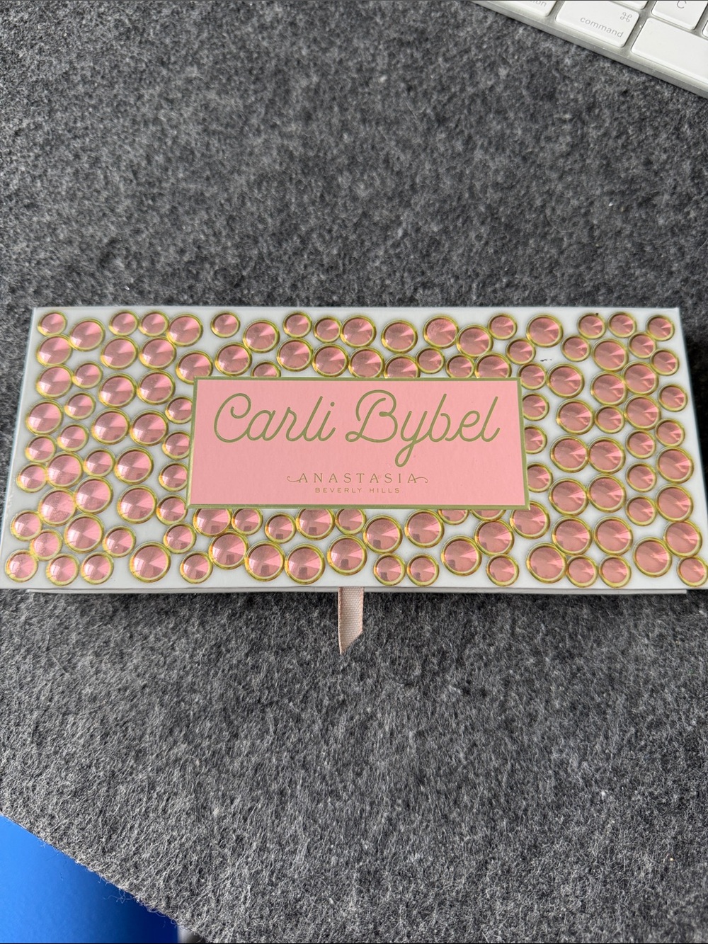 Anastasia Beverly Hills Carli Bybel Pink & Gold Jeweled Palette